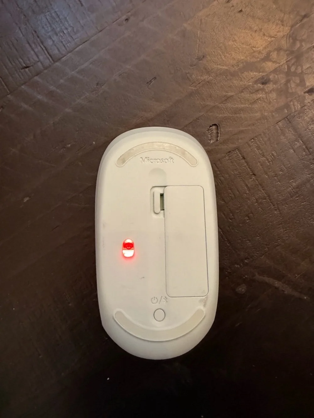 Microsoft White Wired Optical Mouse with Scroll Wheel